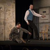 pan Jiří se svým věrným sluhou Saturninen